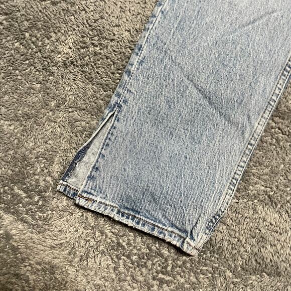 Abercrombie & Fitch Jeans Womens 26 /2 90s Straight High Rise Curve Love - Picture 3 of 11